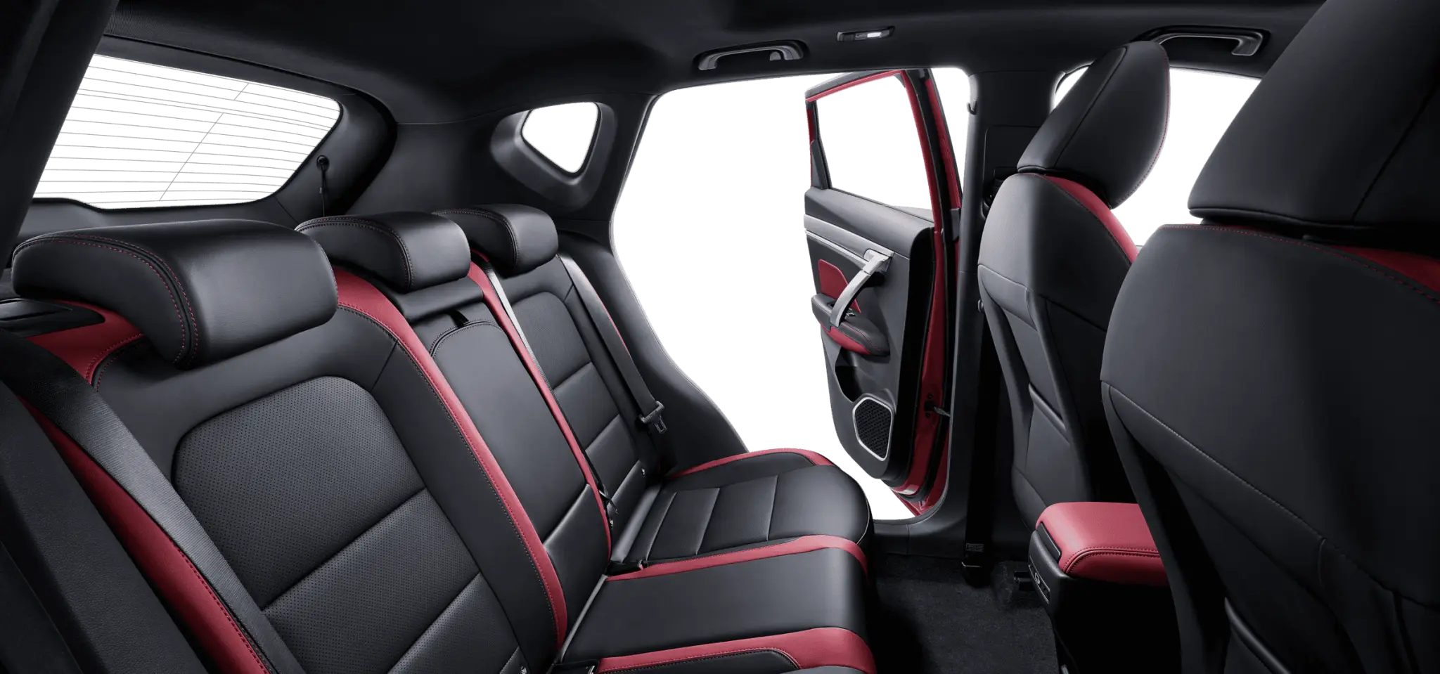 Ghế bọc da công thái học ôm sát trên xe Geely Coolray Premium 2026