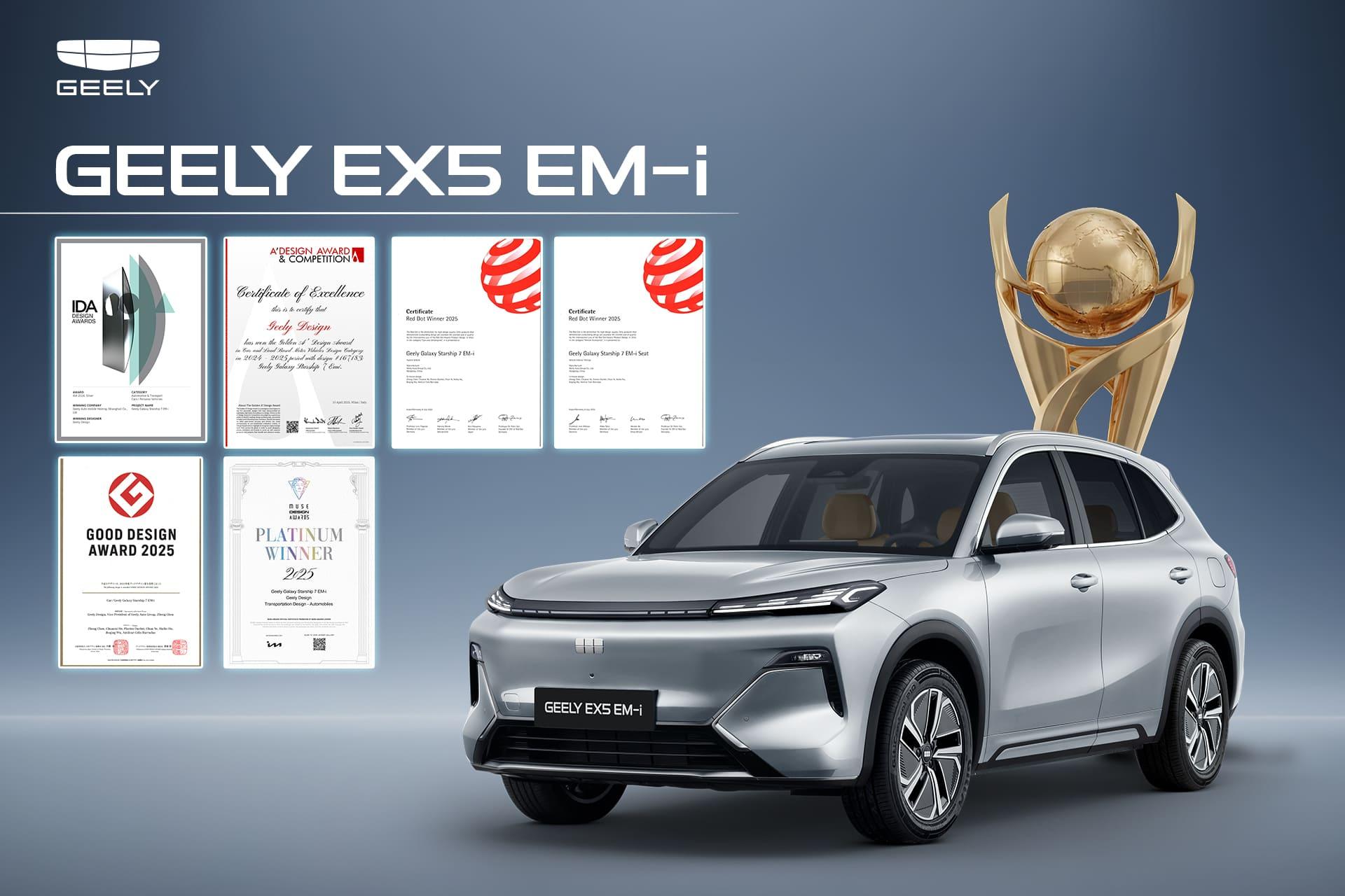 Geely EX5 EM-i mẫu xe vừa xăng vừa điện tối ưu chi phí thuận tiện cho người tiêu dùng